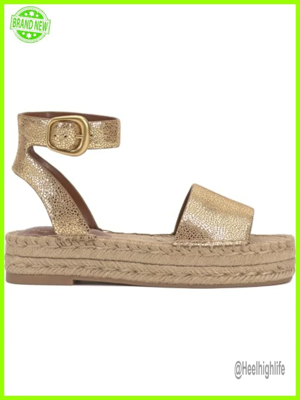 Vince Camuto Darna Espadrille Platform Sandals Suede Ankle Strap